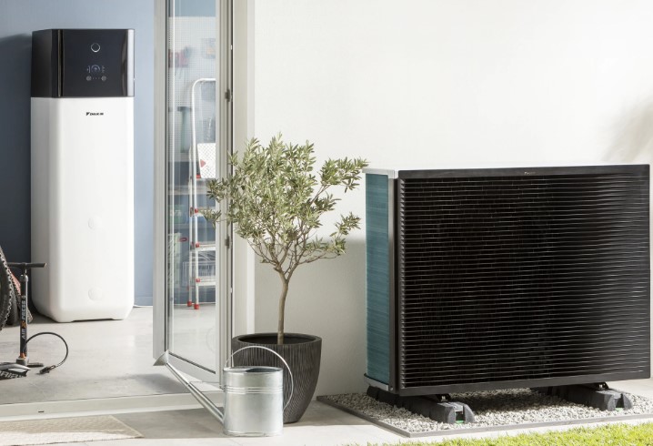 Daikin lucht-water warmtepomp